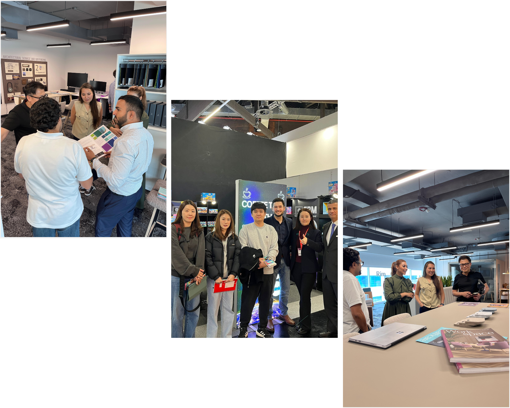 people meet and greet